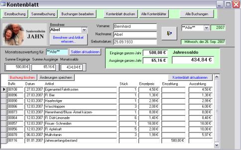 Schulungsdatenbank Screenshot 1